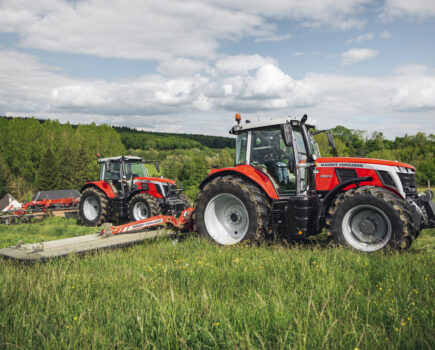 210hp MF 7S.210  powers into the top of the MF 7S Series