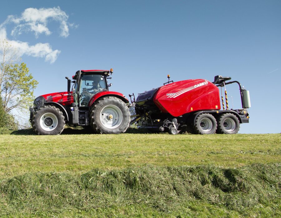 Case IH to show upgraded balers and new record-breaking Maxxum tractor