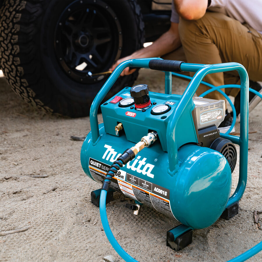 New 40vmax lightweight cordless air compressor