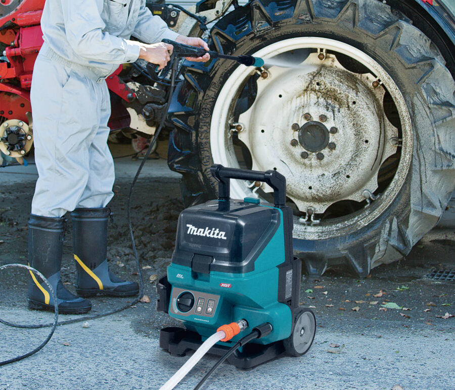 Powerful performance with Makita’s cordless power washer