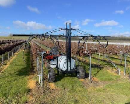 Martin Lishman delivers customised sprayer for strawberry plants