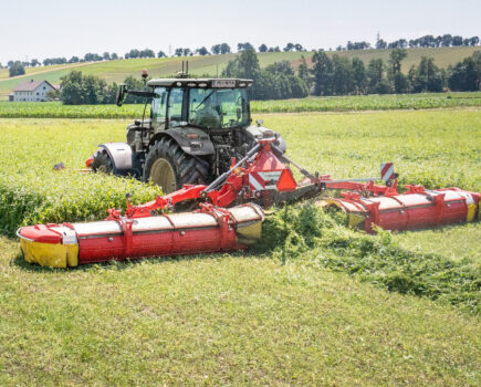 New model for merging swaths without a conditioner