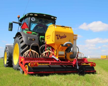 New Vredo crop drill system