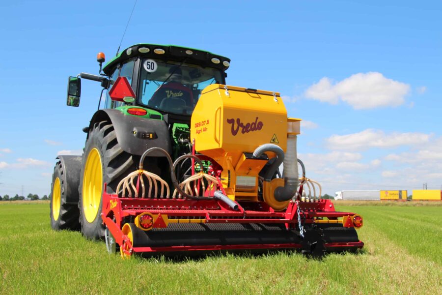 New Vredo crop drill system