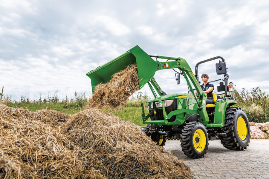 Easy does it with John Deere’s new compact tractor