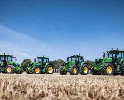 6M Series tractors go stepless