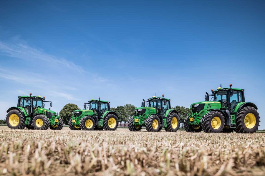 6M Series tractors go stepless