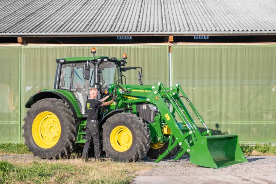 New M Series front loaders are light and versatile