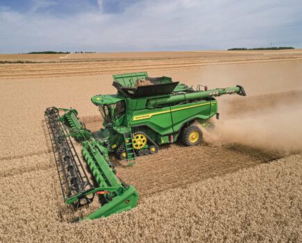 John Deere brings high-capacity X-Series combines to Europe