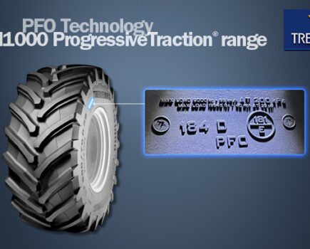 PFO Technology powers new Trelleborg tyre sizes for enhanced field performance