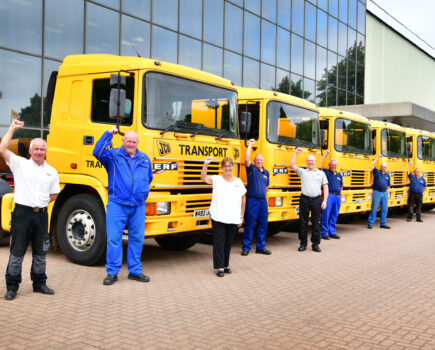 Farwell to JCB’s ERF truck fleet after 15 million miles