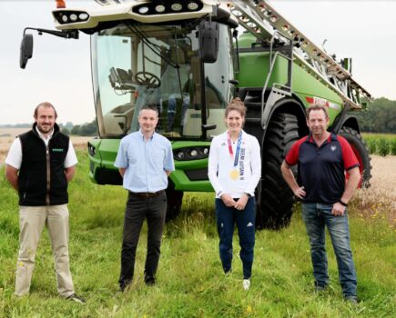 Kent farm sprayer commemorates Olympic Gold