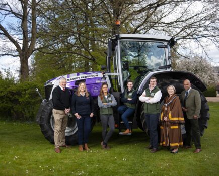 Massey Ferguson Platinum Jubilee tractor signals double celebration