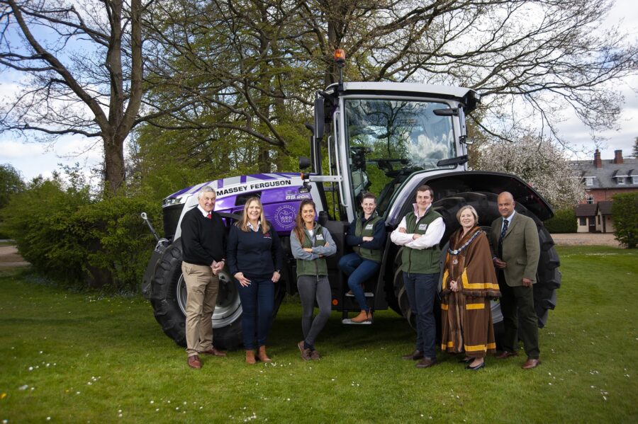 Massey Ferguson Platinum Jubilee tractor signals double celebration