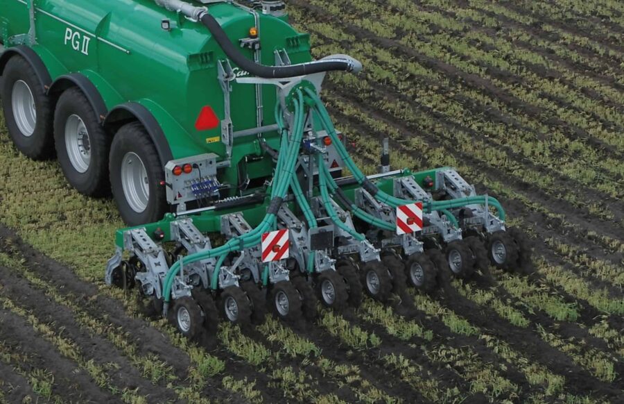 Samson AGRO A/S launches new injector for placing slurry in row crops 