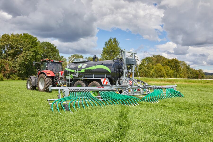 Slurry application with Fliegl is efficient and effective