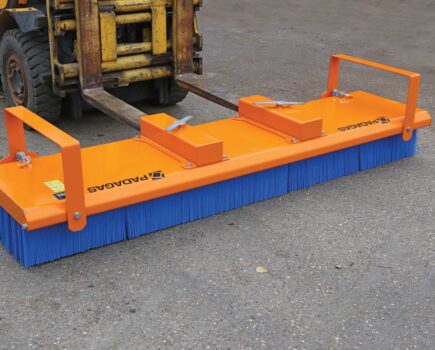 Push-Broom and Bucket Brush from Spaldings provide simple but effective sweeping solutions