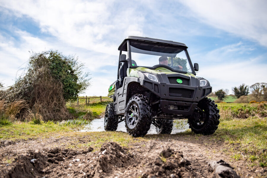 Electric Wheels showcases its range of electric UTVs