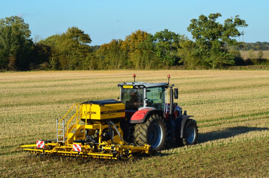 Claydon to launch new Evolution mounted drills and 9m Straw Harrow