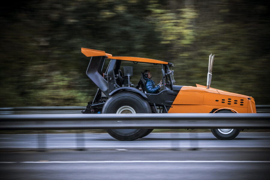 World’s fastest tractor joins World of Top Gear at Beaulieu