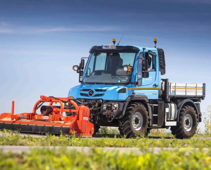 ‘One-man band’ celebrates in style with Mercedes-Benz Unimog number five