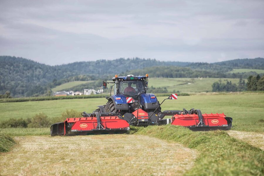 Vicon introduces BX swath grouper for the 7100T butterfly mower