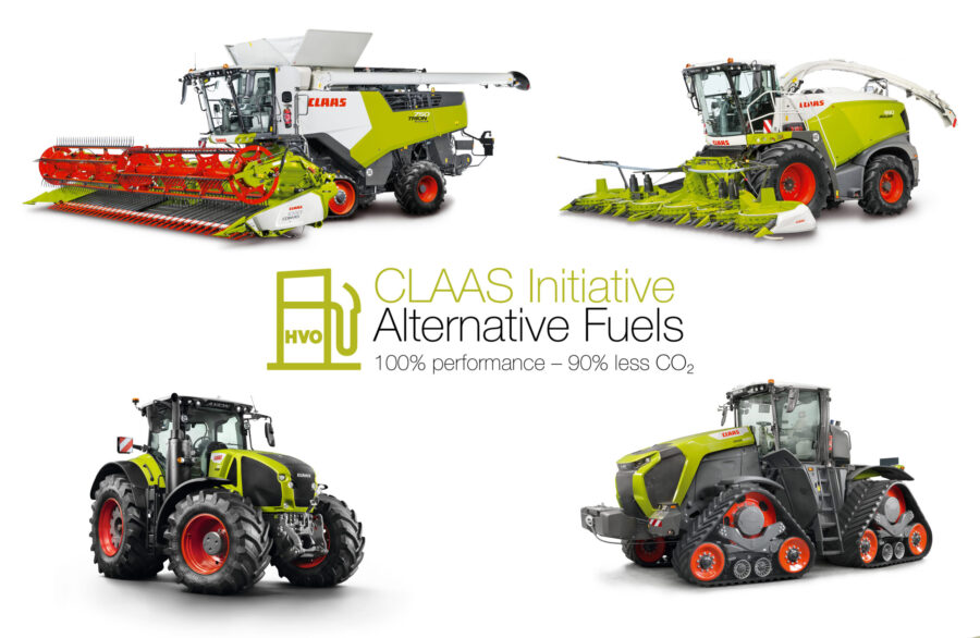 HVO approval and initial factory fill for tractors, combine harvesters and forage harvesters