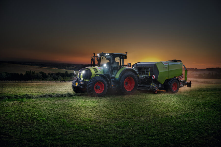 New ARION 570 CMATIC: the most powerful four-cylinder in the CLAAS tractor range